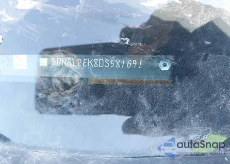 2013 Chevrolet Captiva Sport 2Ls из США, поврежденный, VIN 3GNAL2EK8DS581691